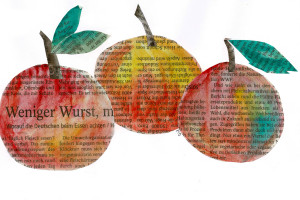 Äpfel Collage