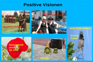 Plakat "Positive Visionen"