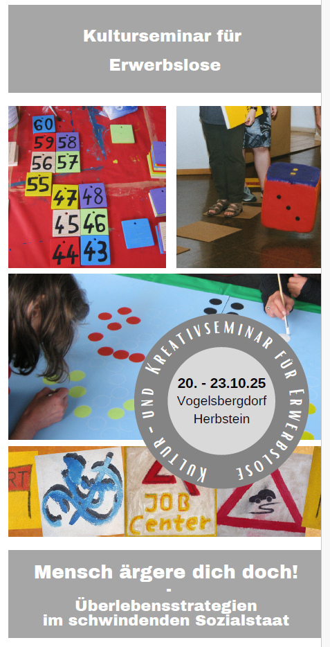 Flyer Kulturseminar 2025