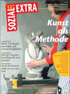 SOZIALEXTRA Titelseite Heft "Kunst als Methode"