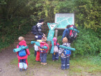 Waldtag mit Kindergruppe