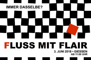 Fluss mit Flair - Plakatausschnitt