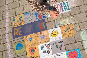 Ausschnitt Fliesenmosaik