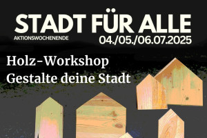 Stadt für alle - Plakat Ausschnitt