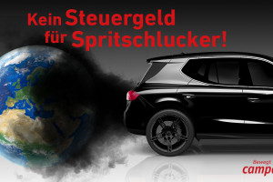 Kein Steuergeld für Spritschlucker!