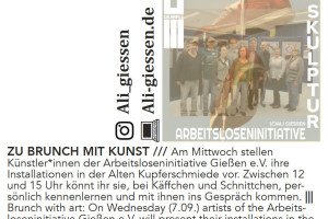 Ankündigung Brunch mit Kunst