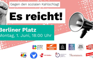 Demo gegen Sozialabbau
