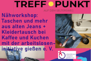 Upcycling Flyer Treffpunkt
