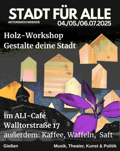 Stadt für alle Plakat