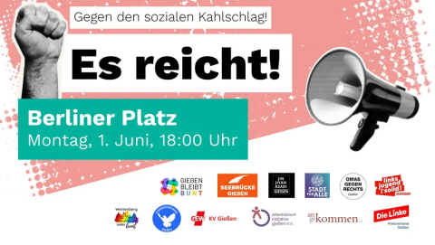 Demo gegen Sozialabbau