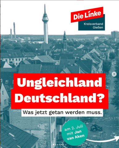 Plakat Ungleichland Deutschland?