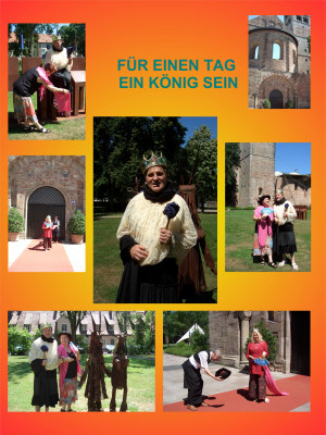 Plakat "Für einen Tag ein König sein"