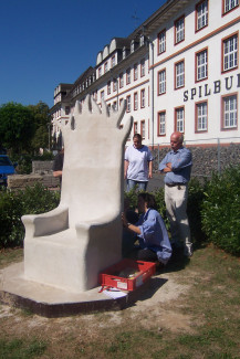 Der Rohling für das Tile-Kolup-Denkmal ist fertig