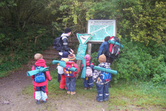 Kindergruppe: Waldtag