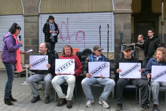 Theateraufführung beim 1. Mai