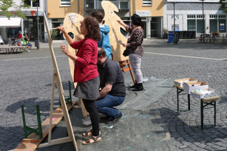 Stadtgestalten - Figuren werden gestaltet