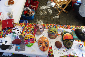 Stadtgestalten - Bemalte Masken