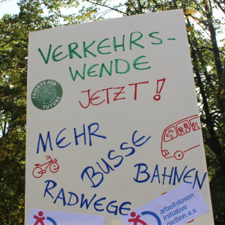 Plakat Verkehrswende - jetzt!