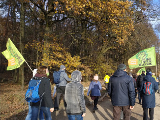 Demo im Dannenröder Forst