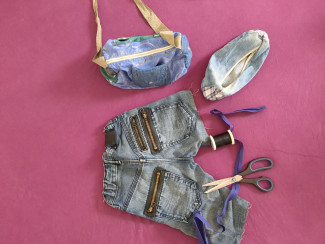 Taschen aus alten Jeans