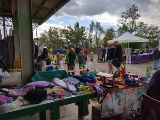 Marktgeschehen in den Hardtgärten