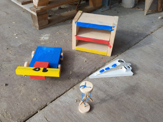 Holzbauworkshop in den Hardtgärten