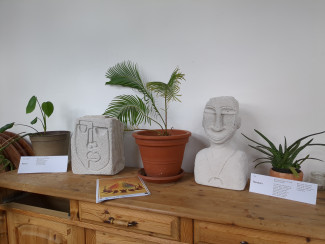 Ausstellung im Kulturbahnhof Lollar 2024: Martin und Penenara