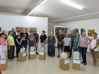 Vernissage im KuKuK 2025 - Gruppenbild