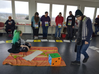 Febraur 2026: Spiel der Ralley in Gießen im DGB-Haus 