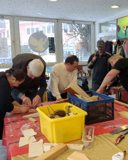 Holz Bauwerkstatt in der ALI