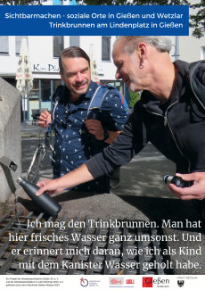 Trinkbrunnen am Lindenplatz Gießen