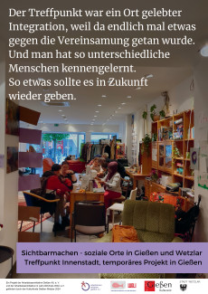 Treffpunkt Innenstadt - temporäres Projekt in Gießen