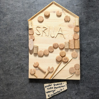 Gestaltetes Haus: mehr freundliche Menschen - weniger Einsamkeit