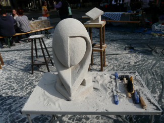 STADTGESTALTEN - Ytong-Skulptur