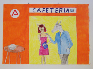 Hörspiel - Bild Cafeteria