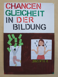 Plakat: Chancengleichheit in der Bildung 
