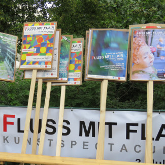 Fluss mit Flair Plakate 