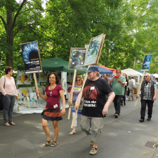 Fluss mit Flair 2017 - Zug zur Eröffnung durchs Quartier 