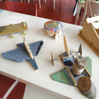 Flugzeuge aus Holz