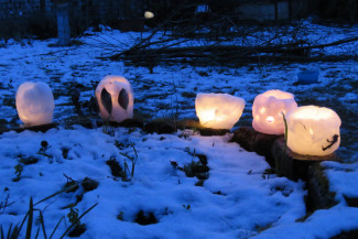 Schnee-Lichter