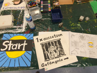 Ralley gegen Sozialabbau beim Kulturseminar 2025 in Herbstein