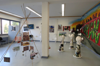 Ausstellung "Global lokal - Arbeitslose in Arbeit"