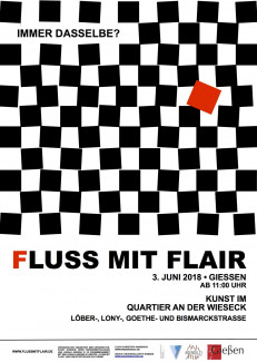 Plakat Fluss mit Flair 2018