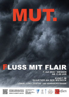 Fluss mit Flair Plakat