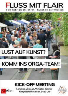 Fluss mit Flair Infoveranstaltung Plakat