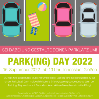 Parking Day Plakat