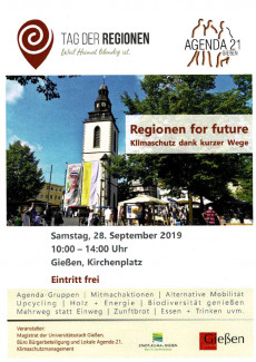 Flyer Tag der Regionen 2019