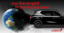 Kein Steuergeld für Spritschlucker!